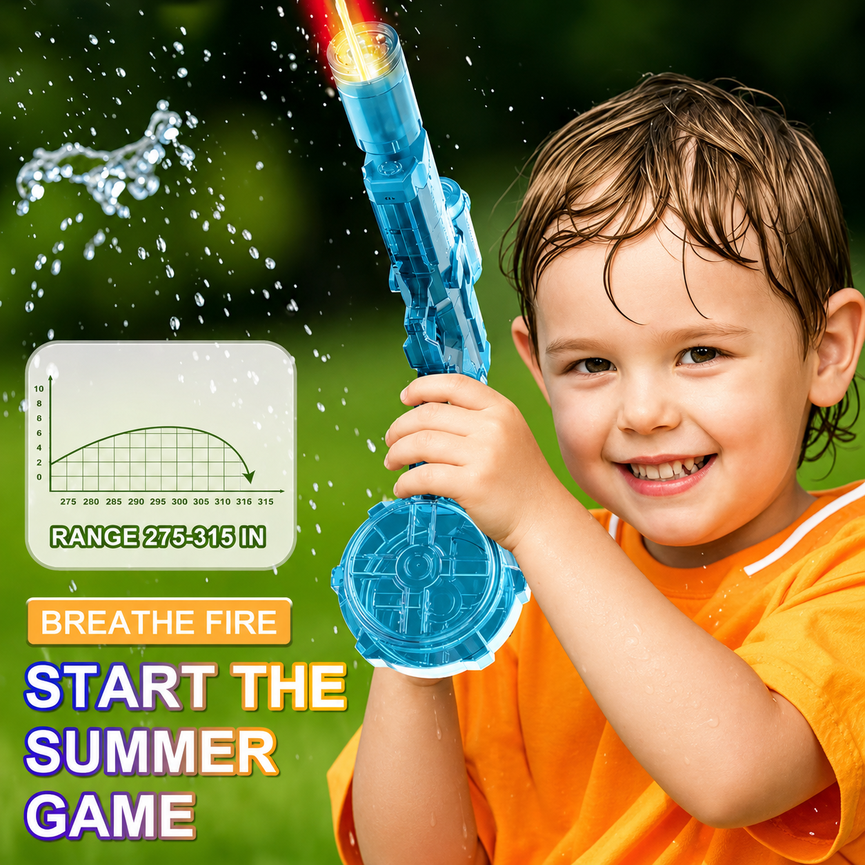 Electric Water Gun with Led Light