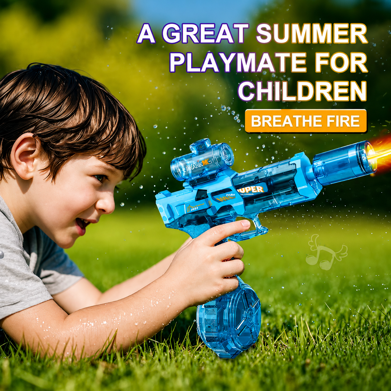 Electric Water Gun with Led Light